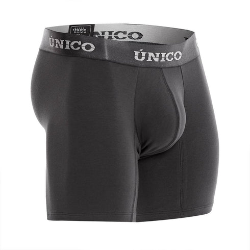 Unico 22120100204 Asfalto A22 Boxer Briefs Color 96-Dark Gray